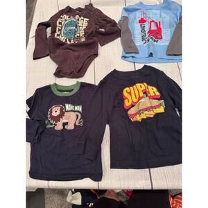Lot of 4 Size 24 months Tops - Long sleeve